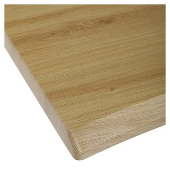 Jedálenský stôl NARAGO divoký dub/čierna, šírka 210 cm 6