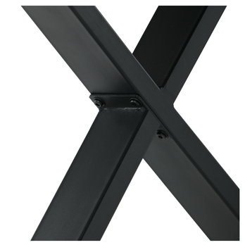 Jedálenský stôl NARAGO divoký dub/čierna, šírka 210 cm 7