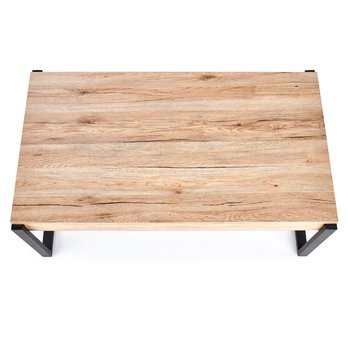 Konferenčný stolík NATANIEL dub/čierna 3