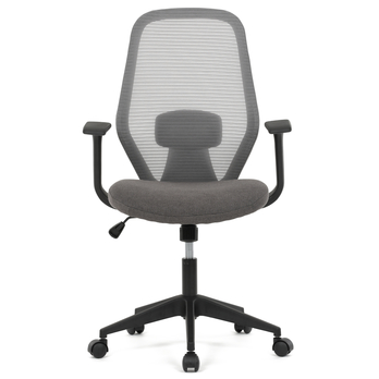 Kancelárska stolička NATHASA sivá 1