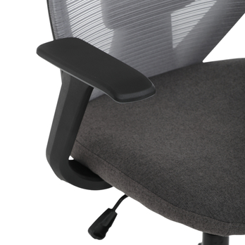 Kancelárska stolička NATHASA sivá 7