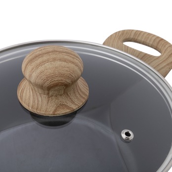 Hrniec NATUR čierna/prírodná, objem 1,6 l 1