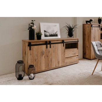 Komoda NEILA 51A dub flagstaff 3