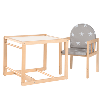 Multifunkčná stolička NELLIE prírodná 2