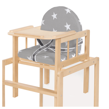 Multifunkčná stolička NELLIE prírodná 3