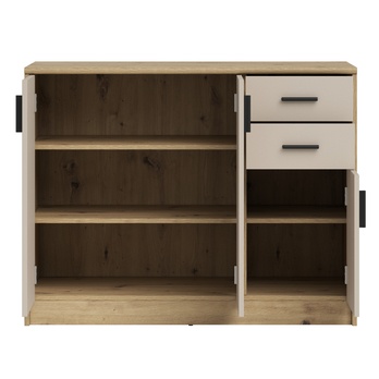 Komoda NELLY 5 dub artisan/kašmírová 4