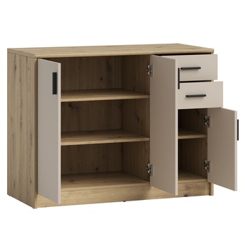 Komoda NELLY 5 dub artisan/kašmírová 2