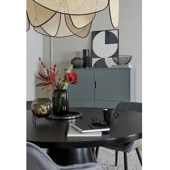 Servírovací podnos NELLY nehrdzavejúca oceľ, priemer 35 cm 1