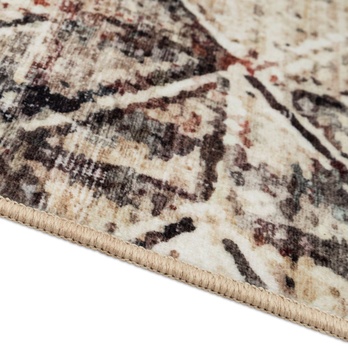 Koberec NEMO 2 červená/béžová, 80x150 cm 1