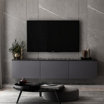 TV komoda NEON 2 antracitová 1