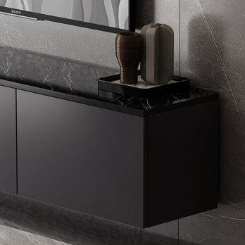 TV komoda NEON 2 antracitová 5