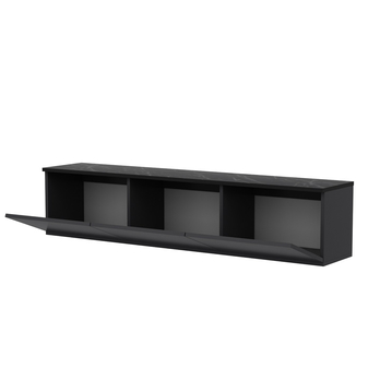 TV komoda NEON antracitová 2
