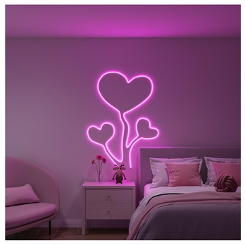 LED RGB pásik NEON dĺžka 3 m 1