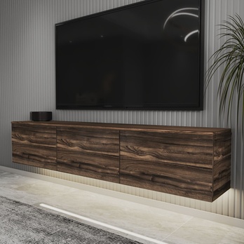 TV komoda NEON gaštan 1