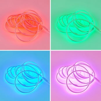LED RGB pásik NEON dĺžka 5 m 1