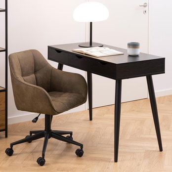 Pracovný stôl NEPTUN čierna 7