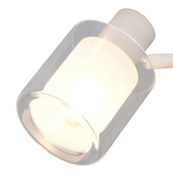 Stolná lampa NERALO sivobéžová/biela 1