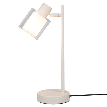 Stolná lampa NERALO sivobéžová/biela 4