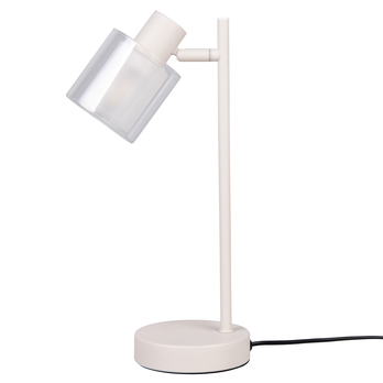 Stolná lampa NERALO sivobéžová/biela 5