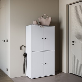 Skriňa na topánky NEREA 020 biela 1