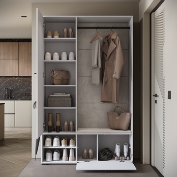 Predsieňová stena NEREA II biela 3