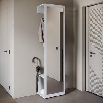 Predsieňová stena NEREA biela 1