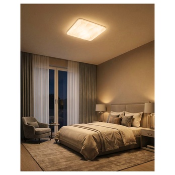 Stropné svietidlo  NERIS biela, šírka 53 cm 3