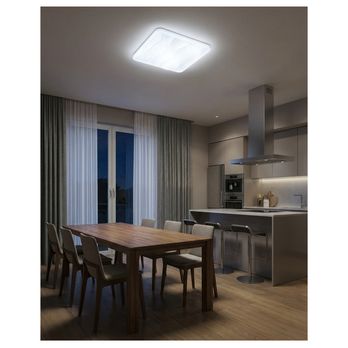 Stropné svietidlo  NERIS biela, šírka 53 cm 4