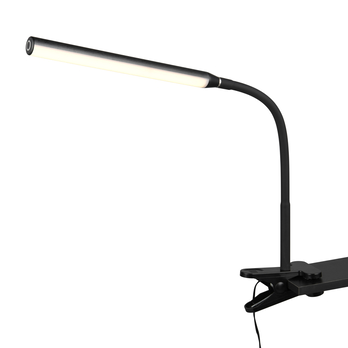 Stolná lampa s klipom NEVADA čierna 2
