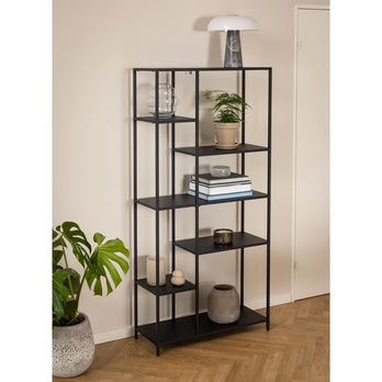 Knižnica NEWCASTLE čierna 1