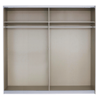 Šatníková skriňa NEWTON tmavosivá/dub artisan 2