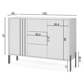 Komoda NEXO kašmírová 4