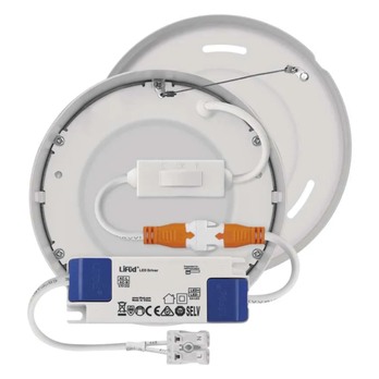 Stropné svietidlo NEXXO 2 biela, priemer 12 cm 5