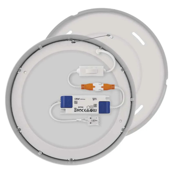 Stropné svietidlo NEXXO 2 biela, priemer 22,5 cm 5