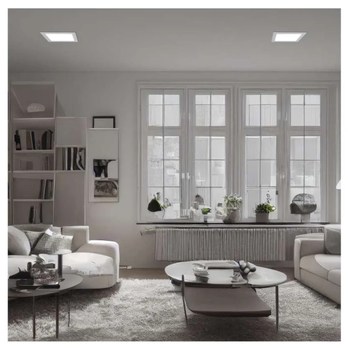 Stropné podhľadové svietidlo NEXXO biela, šírka 17 cm 1