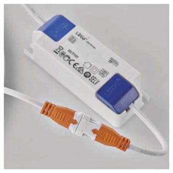 Stropné podhľadové svietidlo NEXXO biela, priemer 17 cm 5