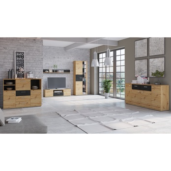 Komoda NICOLAS 5 dub artisan 1