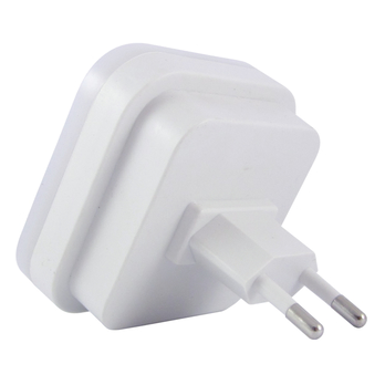 Nočná lampa do zásuvky NIGHT biela 2