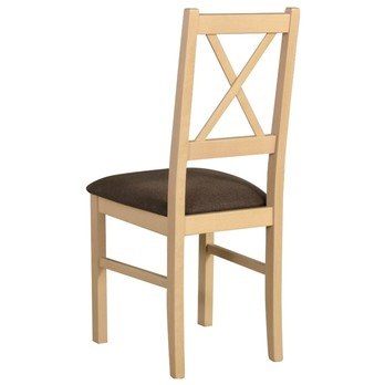 Jedálenská stolička NILA 10 hnedá/dub sonoma 1