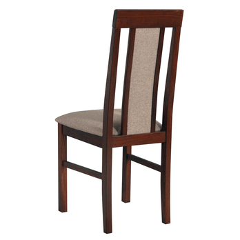 Jedálenská stolička NILA 2 NEW orech/svetlohnedá 1