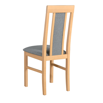 Jedálenská stolička NILA 2 NEW dub sonoma/svetlosivá 1