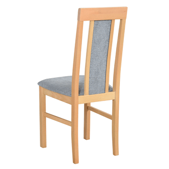 Jedálenská stolička NILA 2 NEW dub grandson/sivá 1