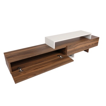 TV zostava NIRVANA teak/biela 2