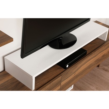 TV zostava NIRVANA teak/biela 7