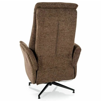 Relaxačné kreslo NISTUR hnedá 6