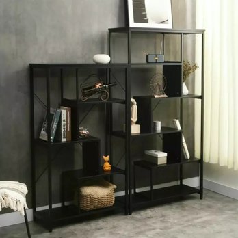 Regál NIT A čierna 1