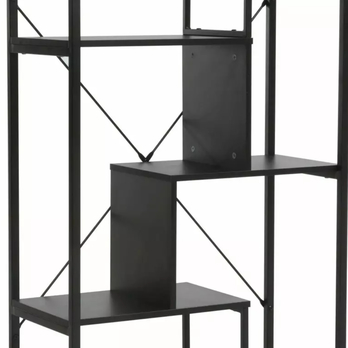 Regál NIT A čierna 3