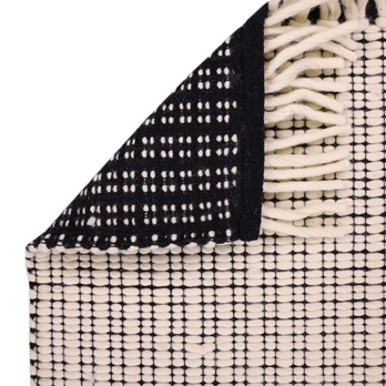 Koberec NITHA čiernobiela, 80x150 cm 1