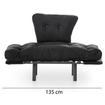 Kreslo NITTA čierna 3