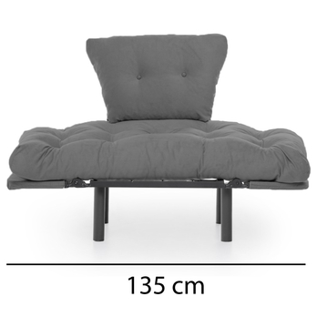 Kreslo NITTA sivá 4